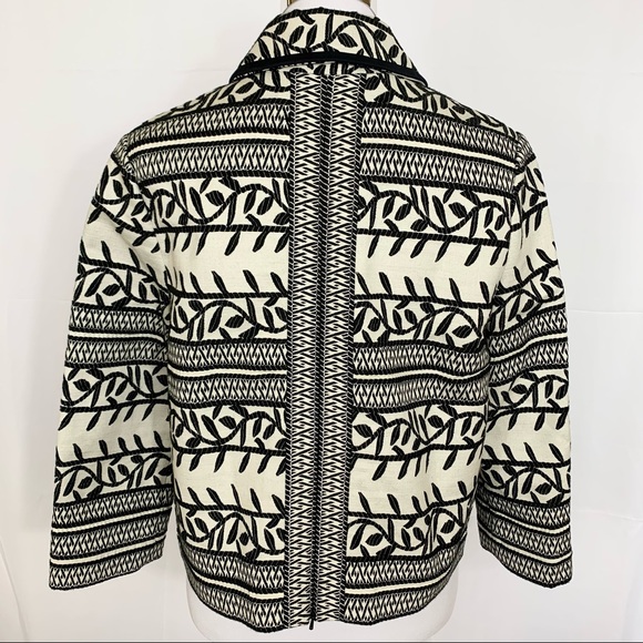 NWOT! Tory Burch Tribal Embroidered Jacket - Picture 6 of 13